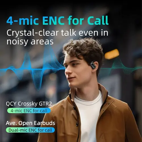 هدفون بلوتوثی کیو سی وای مدل Crossky GTR2 (4)